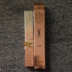 NEW~ YSL THE SLIM Collector Couture Matte Lipstick~1988 Nude Atelier